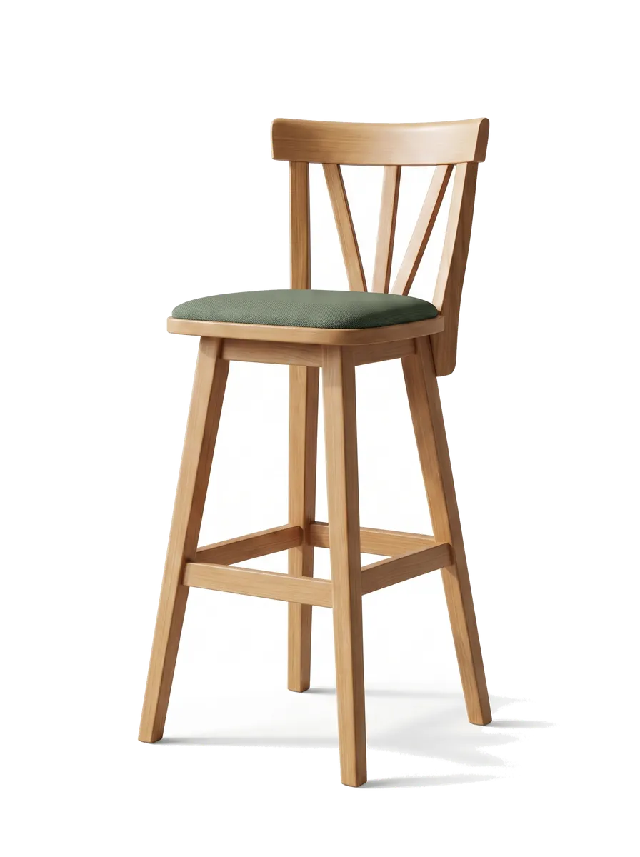 كرسي بار فلورنسا الهيكلي - Florence High Bar Stool