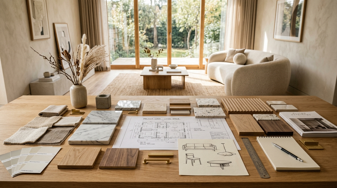 ARC Interior Design & Moodboard Selection Studio